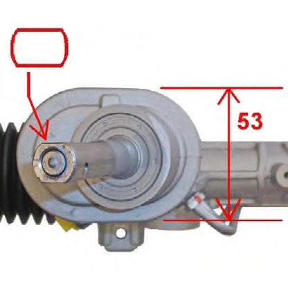 Photo Steering Gear LIZARTE 01283304