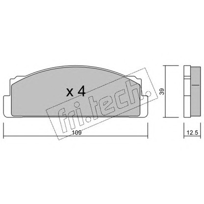 Photo Brake Disc fri.tech. 0011