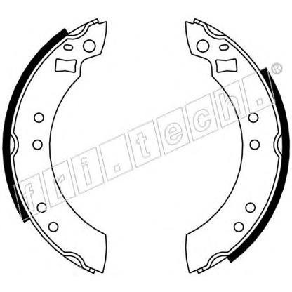 Photo Brake Drum fri.tech. 1040094