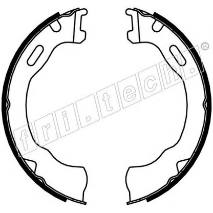 Photo Brake Shoe Set, parking brake fri.tech. 1040160