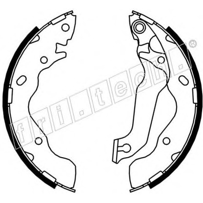 Photo Brake Shoe Set fri.tech. 1046212