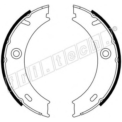 Photo Brake Shoe Set fri.tech. 1052127