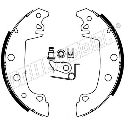 Photo Brake Shoe Set fri.tech. 1079187K