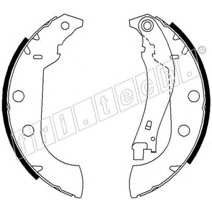 Photo Brake Shoe Set fri.tech. 1079190