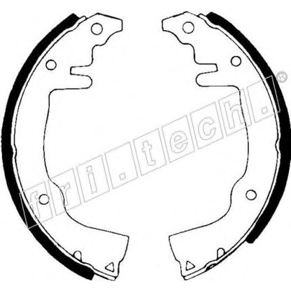 Photo Brake Shoe Set fri.tech. 1088184