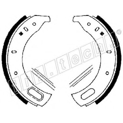 Photo Brake Shoe Set fri.tech. 1092304