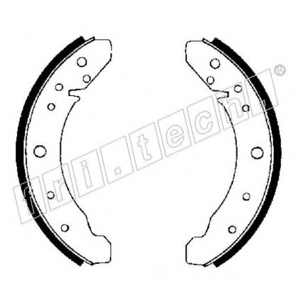 Photo Brake Shoe Set fri.tech. 1124242