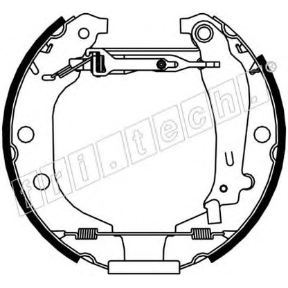 Photo Brake Shoe Set fri.tech. 16164