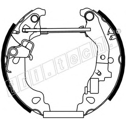 Фото Комплект тормозных колодок fri.tech. 16167
