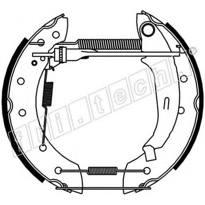 Foto Bremsbackensatz fri.tech. 16236