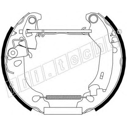 Foto Juego de zapatas de frenos fri.tech. 16250