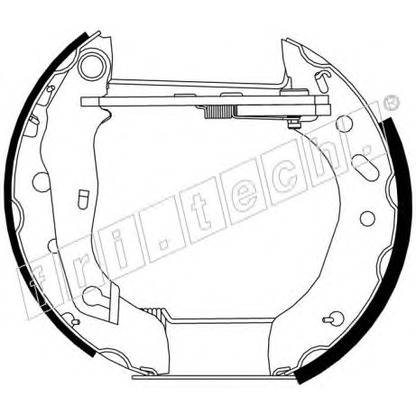 Foto Juego de zapatas de frenos fri.tech. 16270