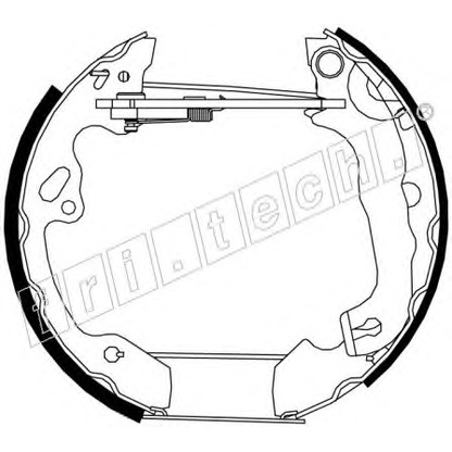 Photo Brake Shoe Set fri.tech. 16298