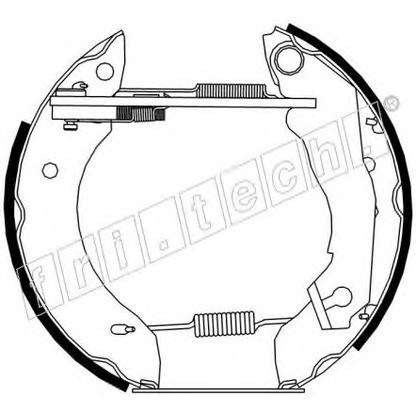 Фото Комплект тормозных колодок fri.tech. 16302