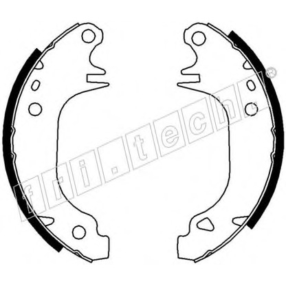 Photo Brake Shoe Set fri.tech. 17013