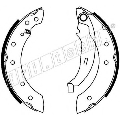 Photo Brake Shoe Set fri.tech. 17181