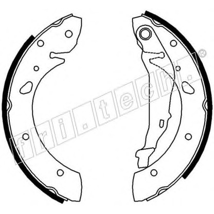 Фото Комплект тормозных колодок fri.tech. 17218