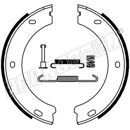 Foto Kit ganasce, Freno stazionamento fri.tech. 1079188K