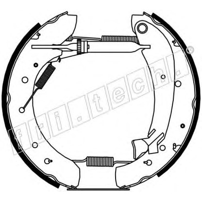 Фото Комплект тормозных колодок fri.tech. 16368