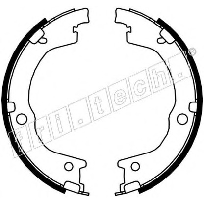 Photo Brake Shoe Set, parking brake fri.tech. 1049165