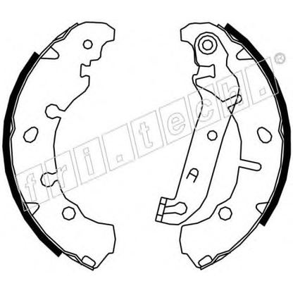 Photo Brake Shoe Set fri.tech. 17392