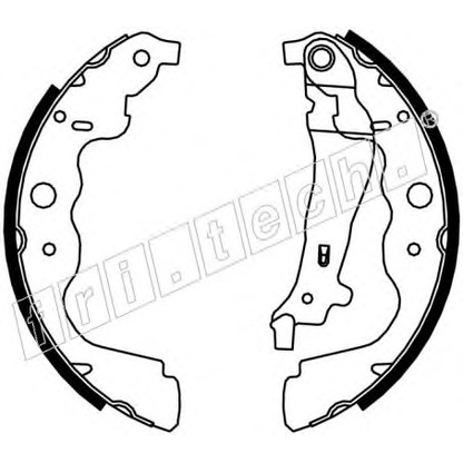 Photo Brake Shoe Set fri.tech. 1088240