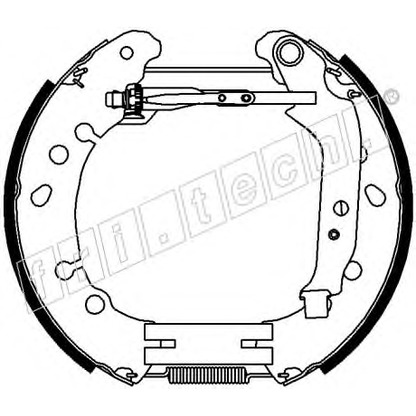 Photo Brake Shoe Set fri.tech. 16422