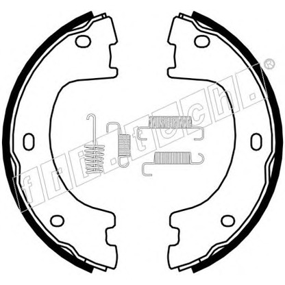 Photo Brake Shoe Set, parking brake fri.tech. 1052136K