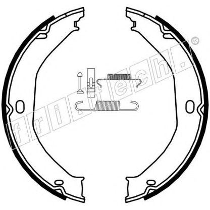 Foto Kit ganasce, Freno stazionamento fri.tech. 1088235K
