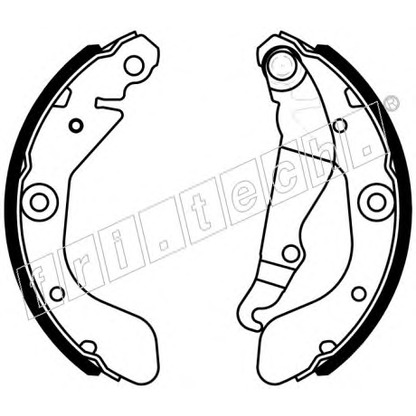 Photo Brake Shoe Set fri.tech. 1027012