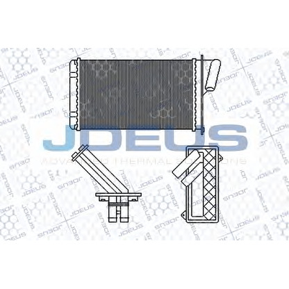 Photo Heat Exchanger, interior heating JDEUS 223B49