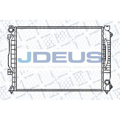 Foto Radiador, refrigeración del motor JDEUS 001M16