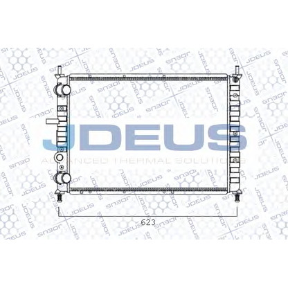Foto Radiatore, Raffreddamento motore JDEUS 011V54