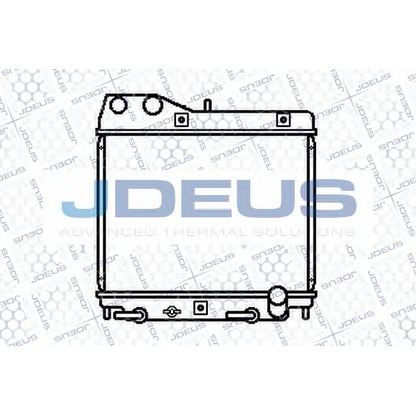 Foto Radiatore, Raffreddamento motore JDEUS 013M25