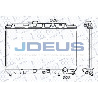 Photo Radiateur, refroidissement du moteur JDEUS 013N10