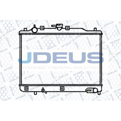 Photo Radiateur, refroidissement du moteur JDEUS 016N10