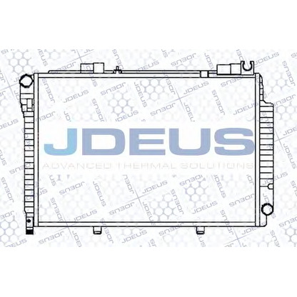 Photo Radiateur, refroidissement du moteur JDEUS 017M36