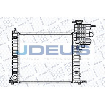 Foto Radiador, refrigeración del motor JDEUS 017M38