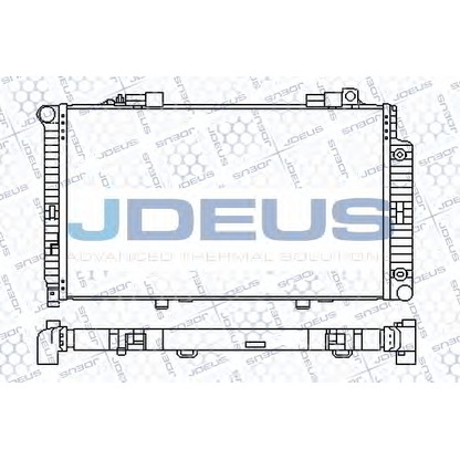 Foto Radiatore, Raffreddamento motore JDEUS 017M44