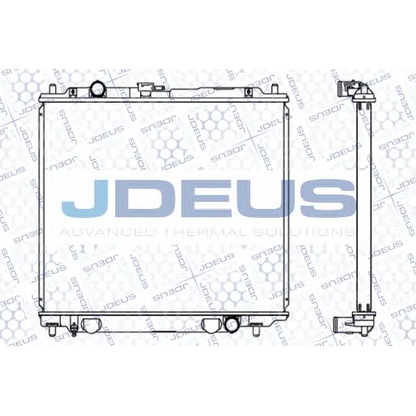 Foto Kühler, Motorkühlung JDEUS 018M26