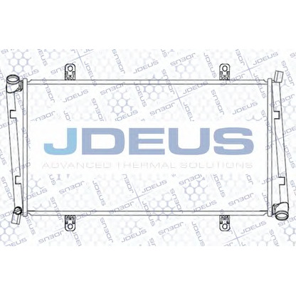 Photo Radiator, engine cooling JDEUS 018M37