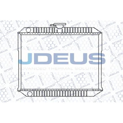 Photo Radiator, engine cooling JDEUS 019B11