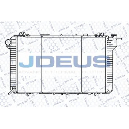 Foto Radiatore, Raffreddamento motore JDEUS 019B16