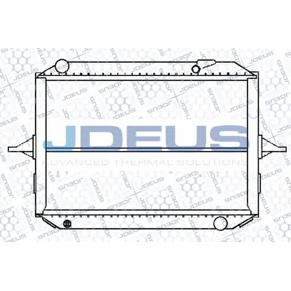 Photo Radiator, engine cooling JDEUS 019B18