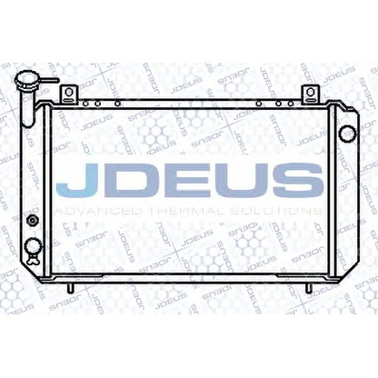 Photo Radiator, engine cooling JDEUS 019M21