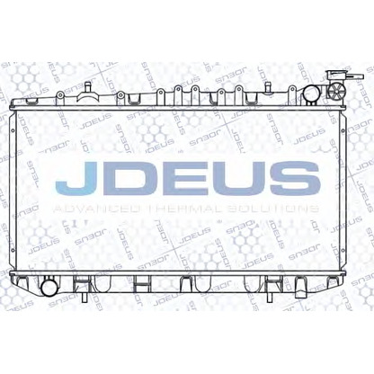 Photo Radiator, engine cooling JDEUS 019M27