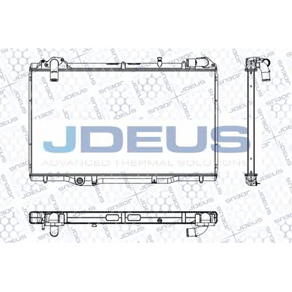 Foto Kühler, Motorkühlung JDEUS RA0230512