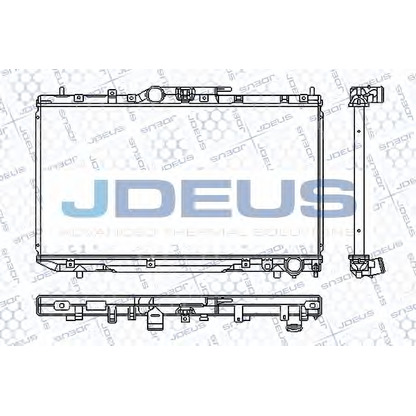 Photo Radiator, engine cooling JDEUS RA0280140