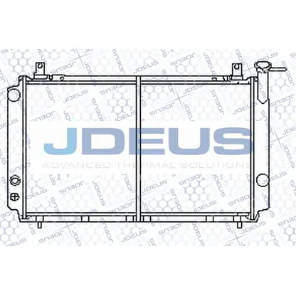 Foto Kühler, Motorkühlung JDEUS 019M45