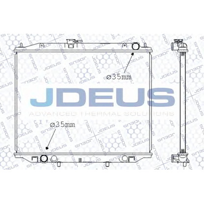 Photo Radiator, engine cooling JDEUS 019M52